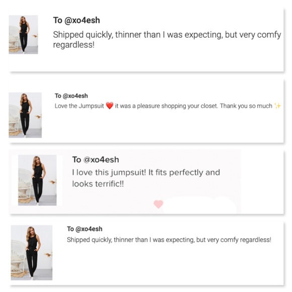 Black Casual Jumpsuit Drawstring Waist - Picture 6 of 10